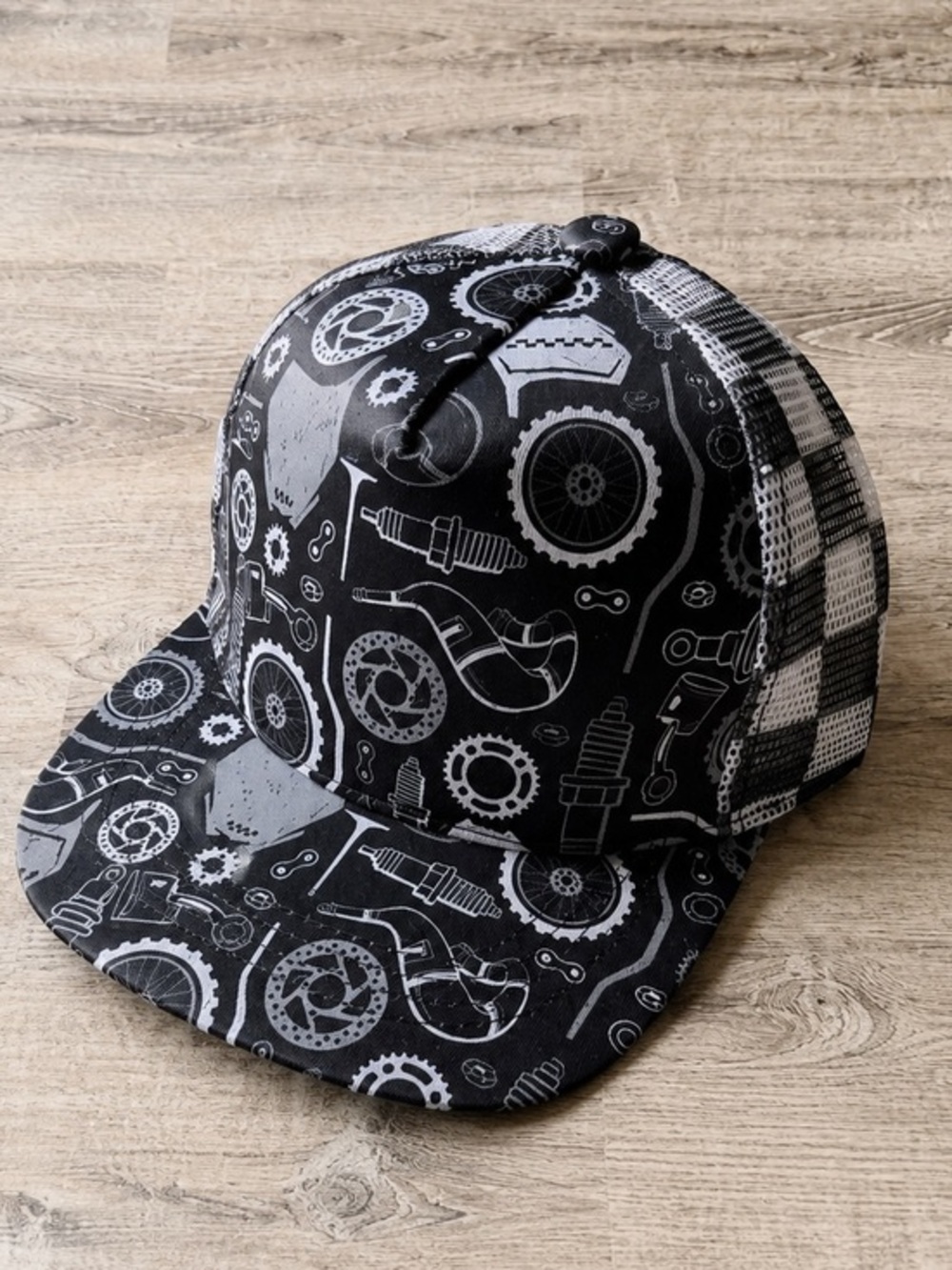 Strictly Wild Baby Trucker Hat 3m To 12m T Snapback Toddler Cap Gear head